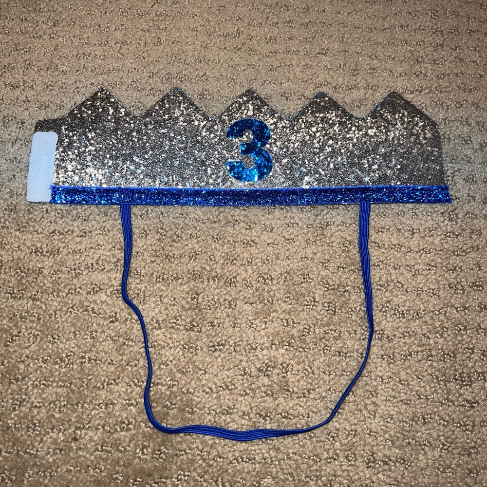 “3” Birthday Crown